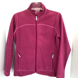 REI Fleece Zip Jacket Girls Size L (14-16)